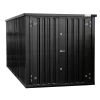 Conteneur démontable noir 6 x 2 mètres