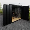 Conteneur démontable noir 6 x 2 mètres