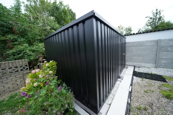 Grand conteneur de stockage modèle standard 4 x 3 mètres